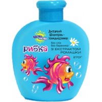 Шампунь-кондиционер с экстрактом ромашки Рыбка Pirana Kids Line Shampoo, 270 мл